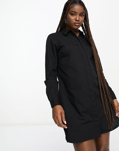 Robe chemise courte en coton - Asos Design - Modalova