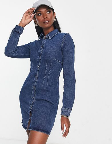 Robe chemise en jean - moyen - Asos Design - Modalova