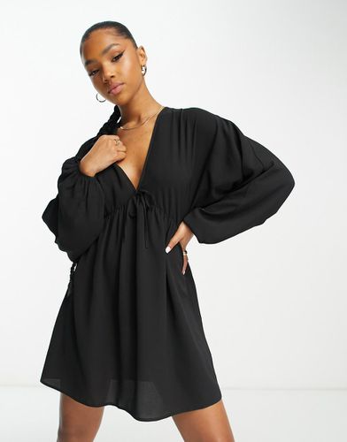 Robe courte fluide à enfiler - Asos Design - Modalova