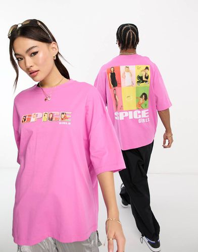 T-shirt unisexe oversize avec imprimé Spice Girls - Asos Design - Modalova