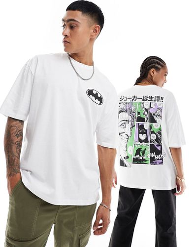 T-shirt unisexe oversize sous licence avec imprimé bande dessinée Batman - Asos Design - Modalova