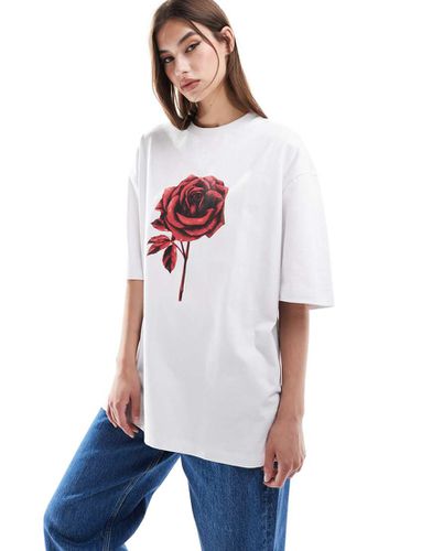 T-shirt à imprimé rose - Asos Design - Modalova