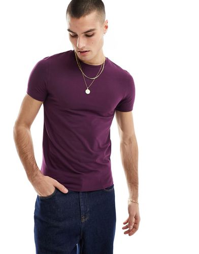 T-shirt moulant - Violet - Asos Design - Modalova