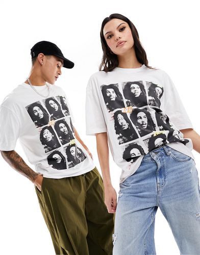 T-shirt oversize unisexe avec motif et imprimé Bob Marley - Asos Design - Modalova