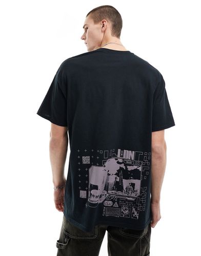 T-shirt oversize à imprimé au dos - Asos Design - Modalova