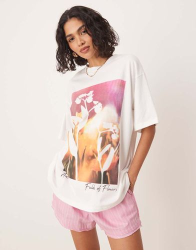 T-shirt oversize  imprim photo - Asos Design - Modalova