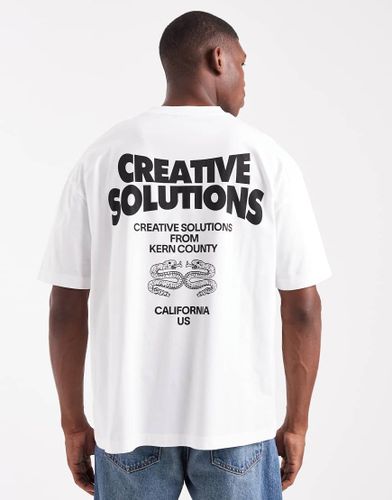 T-shirt oversize  imprim texte - Asos Design - Modalova