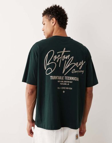 T-shirt oversize  inscription ville - fonc - Asos Design - Modalova
