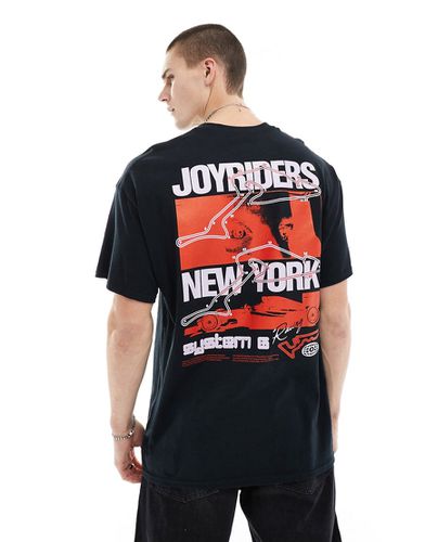 T-shirt oversize avec imprimé course au dos - Asos Design - Modalova
