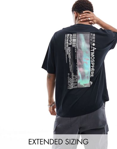 T-shirt oversize avec imprimé style streetwear au dos - Asos Design - Modalova