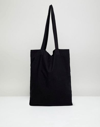 Tote bag en coton léger - - BLACK - Asos Design - Modalova