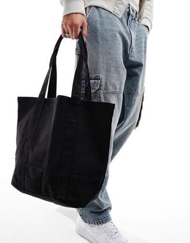Tote bag oversize en coton épais - - BLACK - Asos Design - Modalova