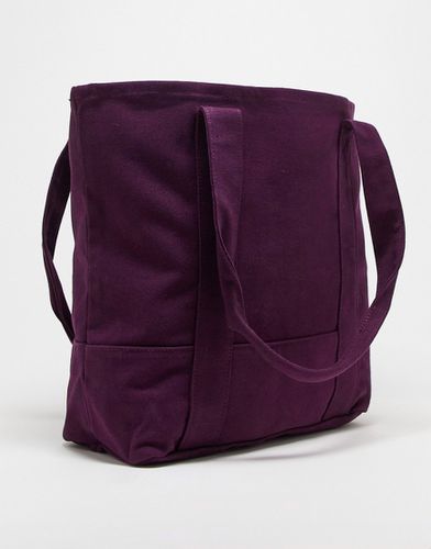 Tote bag oversize en coton épais - profond - Asos Design - Modalova