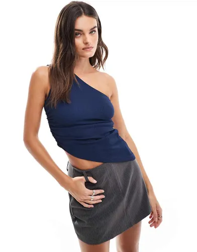 Top asymétrique froncé - Asos Design - Modalova