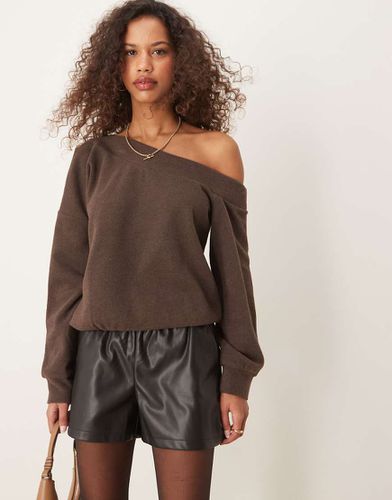 Top asymétrique ultra-doux - Asos Design - Modalova