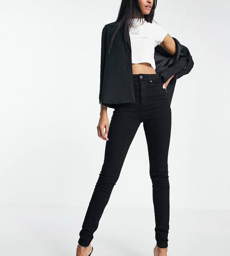 ASOS DESIGN Tall - Jean skinny sculptant et rehaussant à taille haute en tissu stretch - Noir - Asos Tall - Modalova