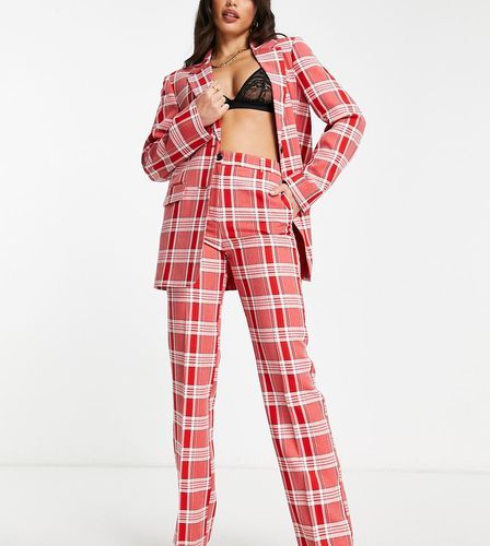 ASOS DESIGN Tall - Mix & Match - Pantalon de costume ajusté droit à carreaux - Asos Tall - Modalova