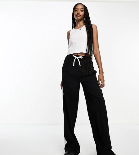 Tall - Pantalon à enfiler avec empiècement contrastant - Asos Design - Modalova