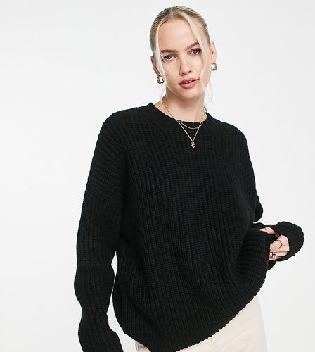 ASOS DESIGN Tall - Pull ras de cou en maille nervurée épaisse - Asos Tall - Modalova