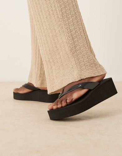 Tigerlily - Sandales compenses  plateforme et entre-doigts - Asos Design - Modalova
