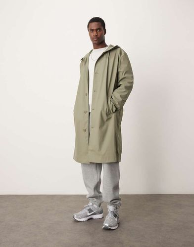 Trench ASOS Vert pour Homme Modalova