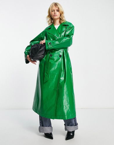 Trench-coat en toile enduite - Asos Design - Modalova