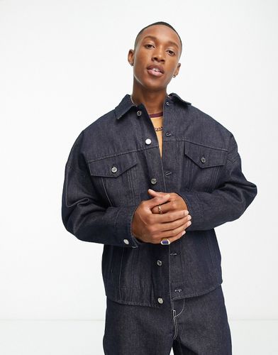Veste en jean oversize d'ensemble - délavé - Asos Design - Modalova