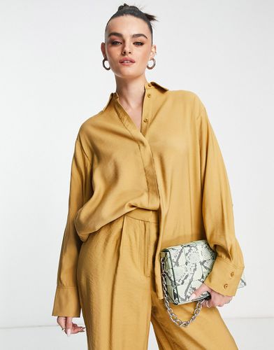 Chemise ample oversize - Caramel - Asos Edition - Modalova