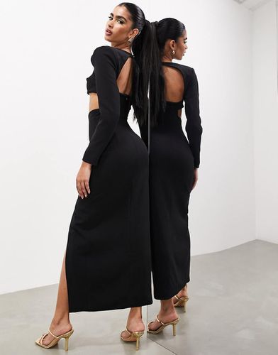 Robe longue tendance à manches longues et encolure carrée - Asos Edition - Modalova