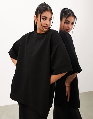 T-shirt d'ensemble oversize en jersey épais texturé de qualité supérieure - Asos Edition - Modalova