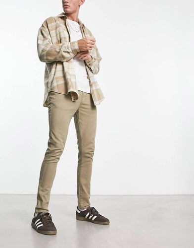 Pantalon chino coupe skinny - Beige - Bolongaro Trevor - Modalova