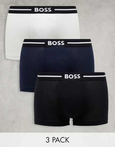 BOSS - Bodywear - Bold - Lot de 3 boxers - Boss Bodywear - Modalova