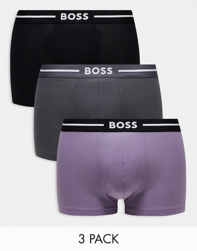 BOSS - Bodywear - Bold - Lot de 3 boxers - Boss Bodywear - Modalova