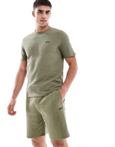 Boss - Bodywear - Short d'ensemble gaufr - Boss Bodywear - Modalova