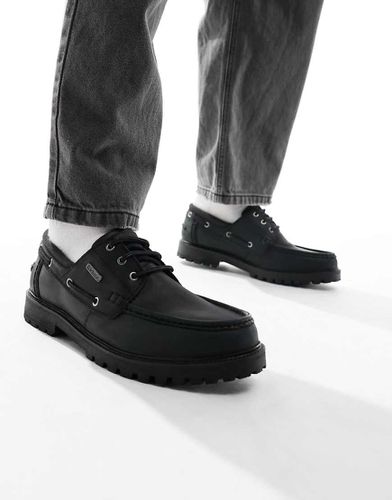 Basalt - Chaussures bateau en cuir - Barbour - Modalova