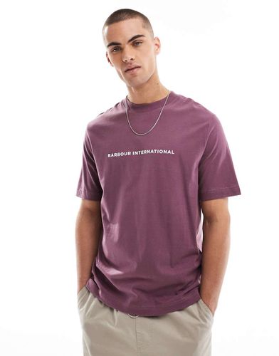 Motored - T-shirt - Huckleberry - Barbour International - Modalova