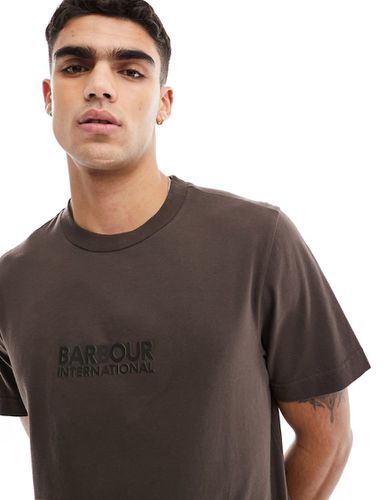 Shadow - T-shirt à logo - Marron - Barbour International - Modalova