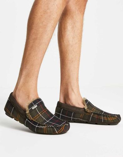 Monty - Chaussons  carreaux cossais - Barbour - Modalova