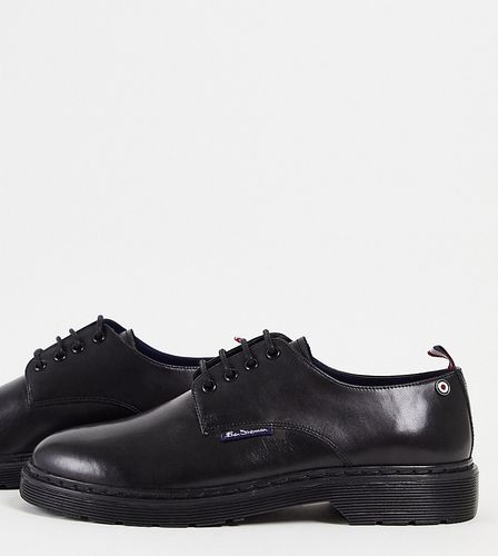 Chaussures lacées pointure large en cuir - Ben Sherman - Modalova
