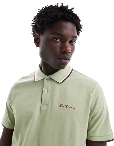 Polo à double liseré - Ben Sherman - Modalova