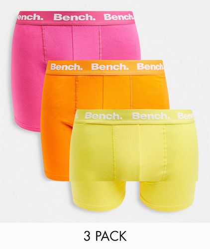 Dwight - Lot de 3 boxers - Fluo - Bench - Modalova