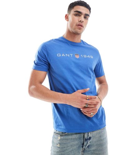 T-shirt avec imprimé écusson à logo devant - moyen - Gant - Modalova