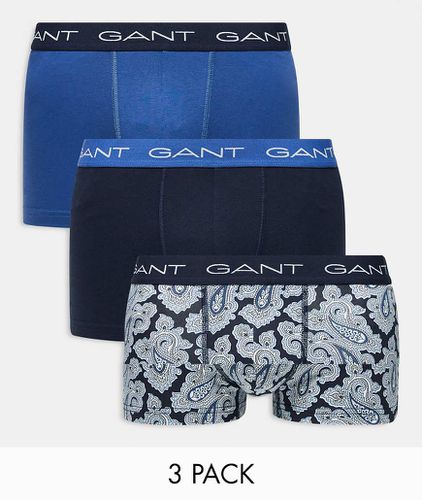 Lot de 3 boxers avec ceinture à logo - Gant - Modalova