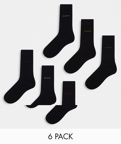 Lot de 6 paires de chaussettes à logo - Gant - Modalova