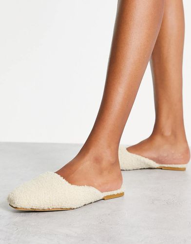 Chaussons style mules - Blanc cassé - Glamorous - Modalova