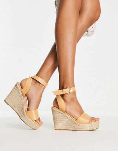 Espadrilles compensées - Camel - Glamorous - Modalova