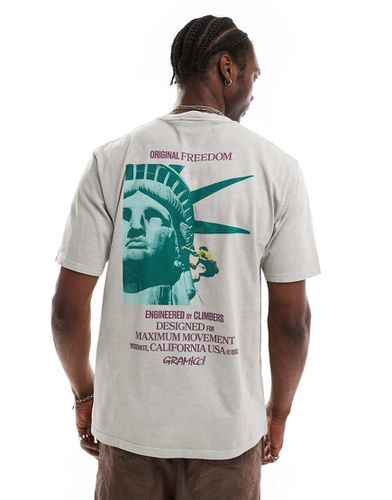 T-shirt imprimé Statut de la liberté - Gramicci - Modalova