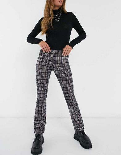 Pantalons évasé à carreaux vintage - Daisy Street - Modalova