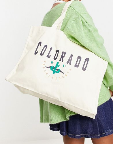 Tote bag à imprimé Colorado - Daisy Street - Modalova