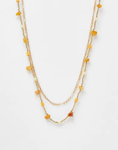 Collier de perles à double rang - Designb London - Modalova
